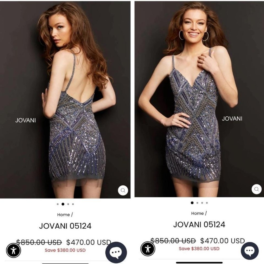 Designer Valiant Paris heavily beaded‎ mini dress - Picture 8 of 8